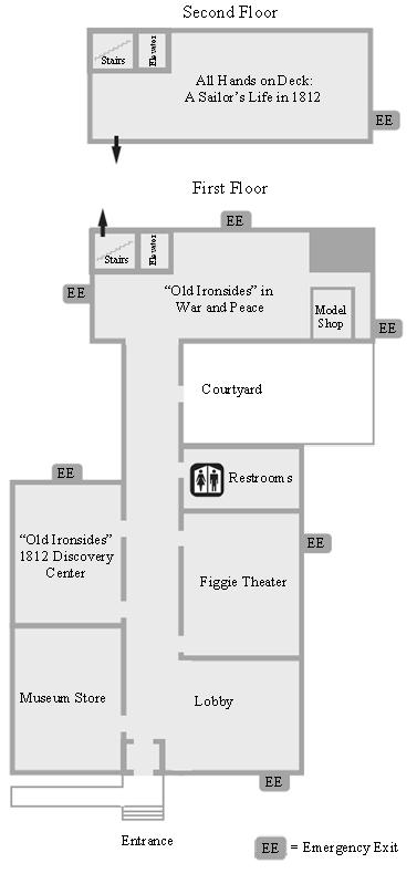 Museum Map - USS Constitution Museum