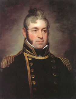 Portrait of William Bainbridge by Gilbert Stuart. USS Constitution Museum Collection.