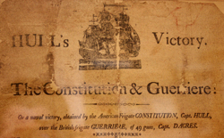 "Hull's Victory/The Constitution & Guerriere" USS Constitution Museum Collection.