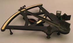 Gedney King and Sons Sextant. USS Constitution Museum Collection.