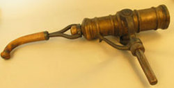 Howitzer, c.1797, attributed to Paul Revere. USS Constitution Museum Collection.