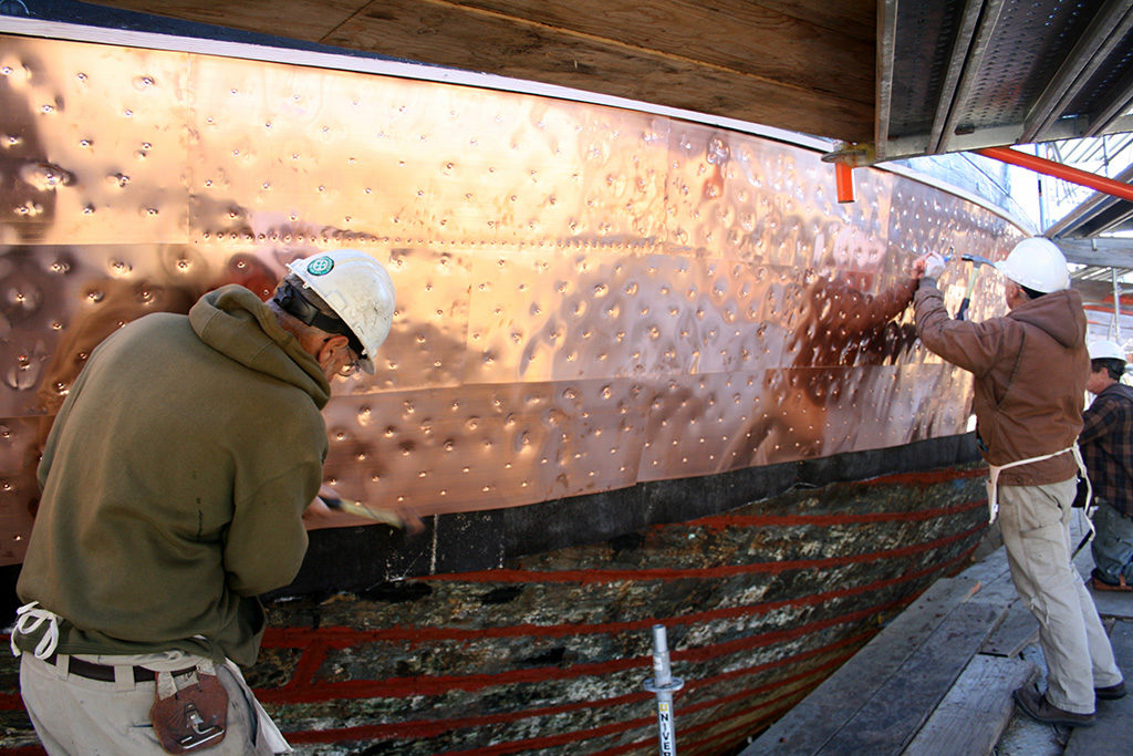 500 Pcs Copper Sheathing Cladding Gum Sailboat Warship Ship Model 