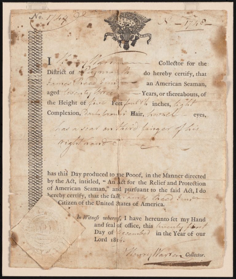 Pay Allotment for Jesse Cole, November 11, 1800 - USS Constitution Museum