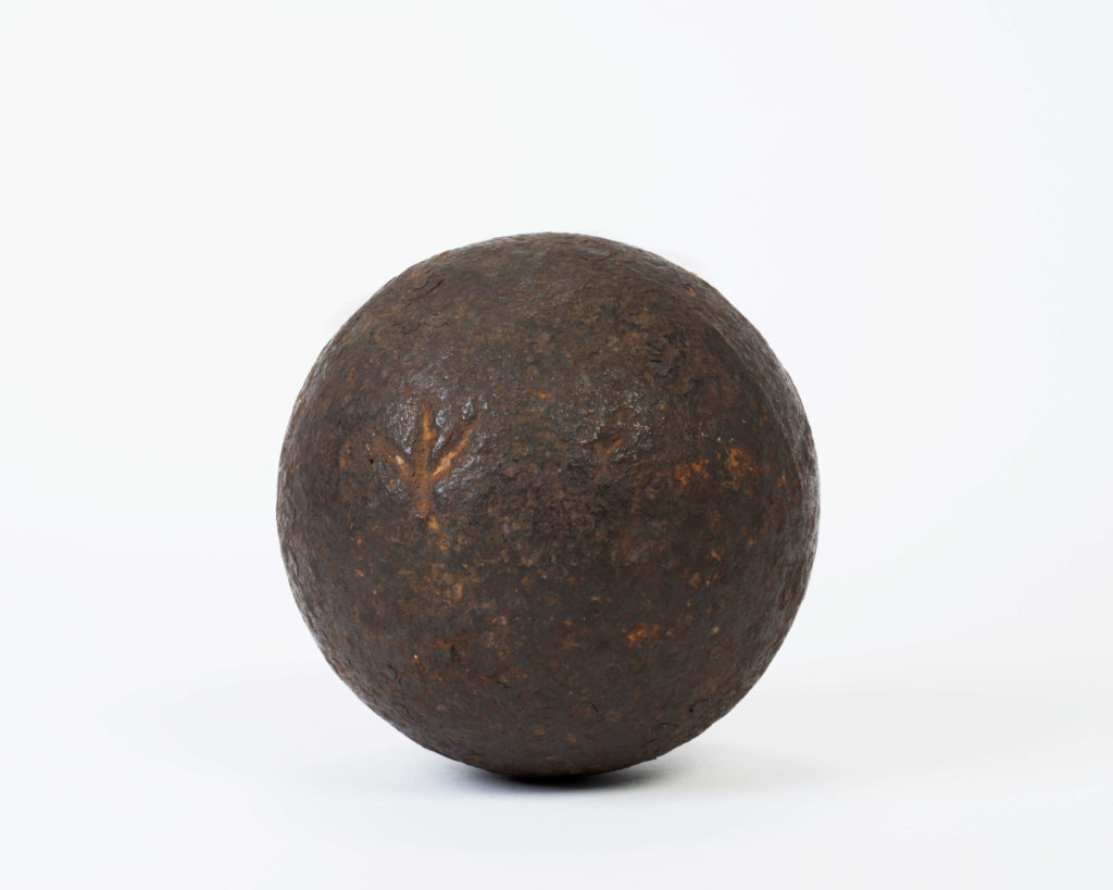 British 24 pound Cannon Ball USS Constitution Museum