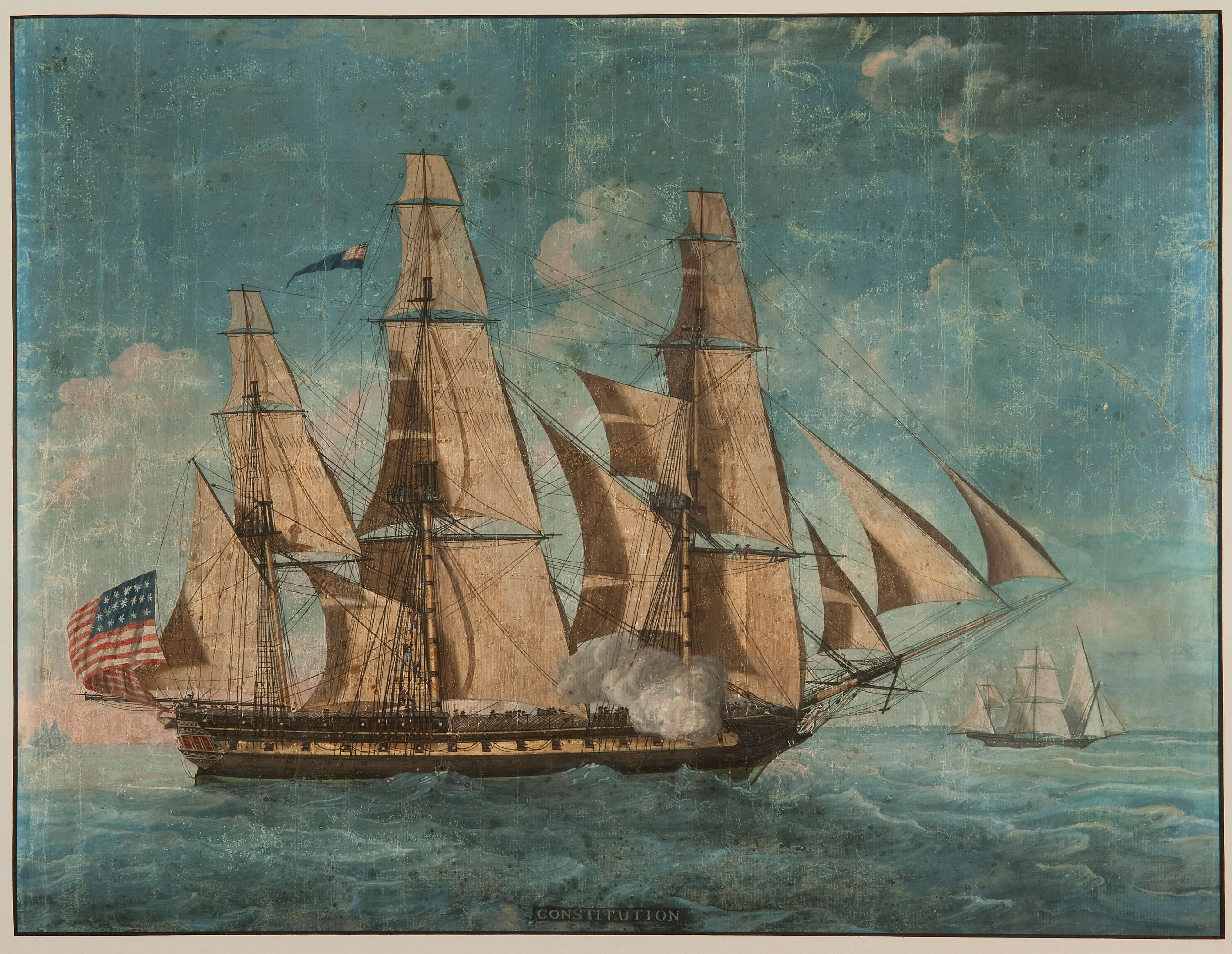 last voyage of the uss constitution auxiliary power