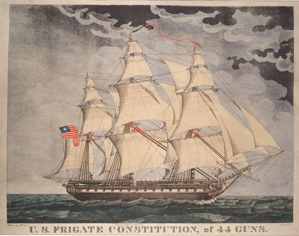 U.S. FRIGATE Constitution, of 44 GUNS. USS Constitution Museum