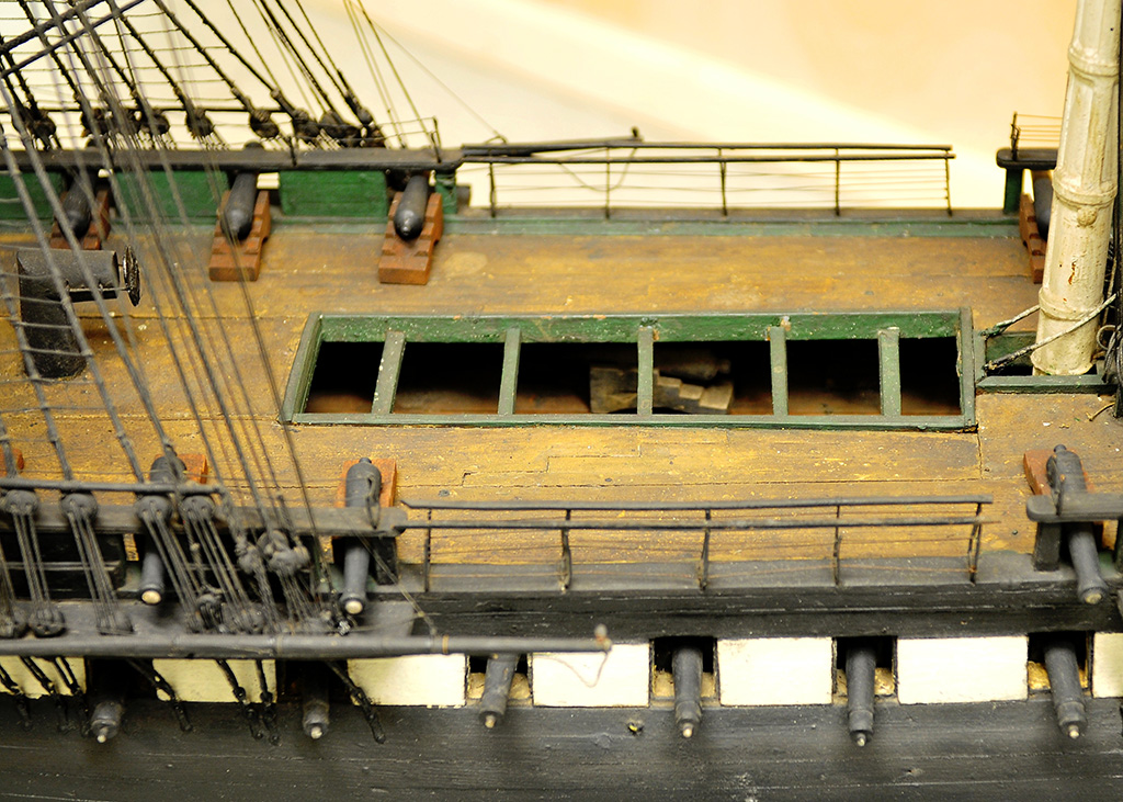 A Model Ship Uss Constitution Museum