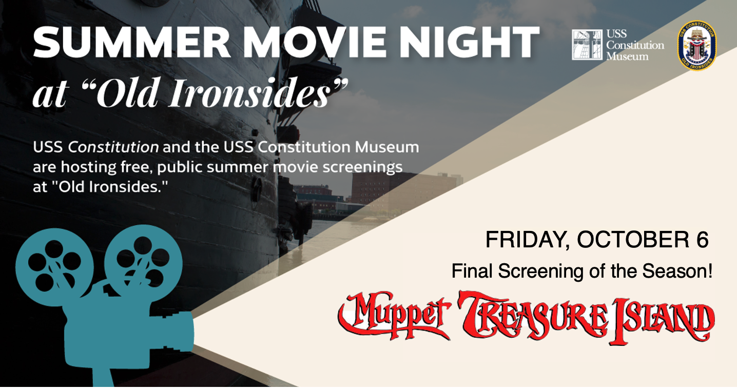 Movie Night at Old Ironsides Muppet Treasure Island