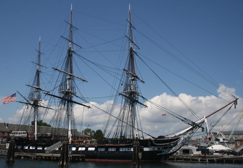 USS Constitution's Main Mast Rig Repairs - USS Constitution Museum