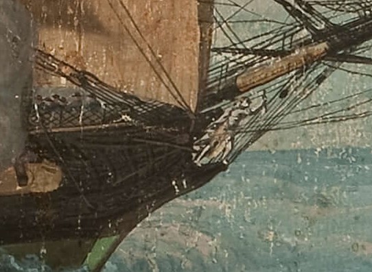 USS Constitution’s Hercules figurehead